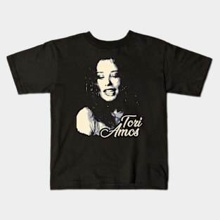 Retro Tori Amos Kids T-Shirt